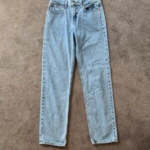 Levi's Women's Straight Leg Jeans in Light Blue